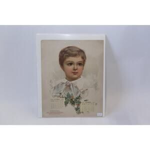 The Christian Herald, 1900 Calendar, November December, Chas W Lemon, Boy